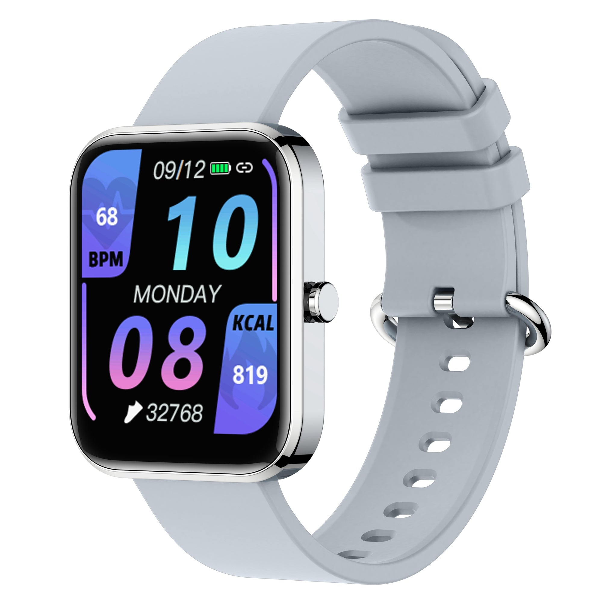P46 1.7-inch Full-Color Smart Bracelet Waterproof Sports Watch Support Heart Rate Sleep Monitoring P46 1.7-inch Full-Color Smart Bracelet Waterproof Sports Watch Support Heart Rate Sleep Monitoring